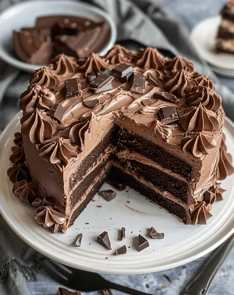 Chocolate Candy Bar Cake