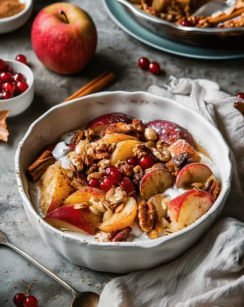 Spiced Baked Fruit (Apples & Pears)
