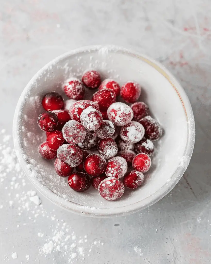 How to Make Sugared Cranberries