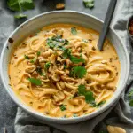 Vegan Peanut Satay Noodle Soup