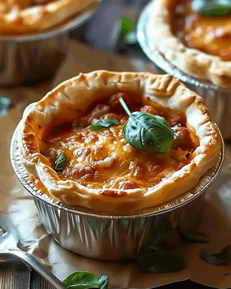 Mini Pizza Pot Pies: Your New Favorite Snack Delight