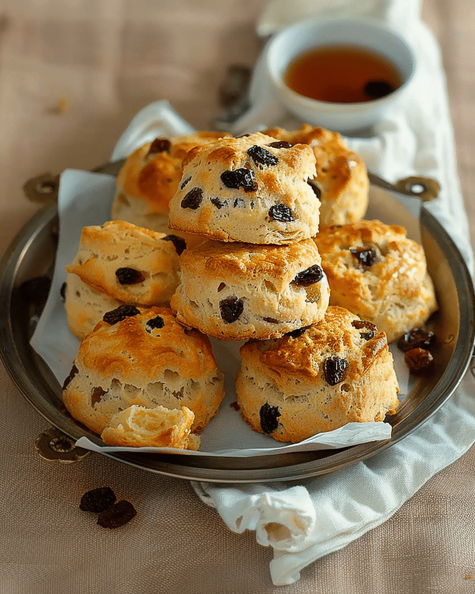 Easy Raisin Scones Recipe