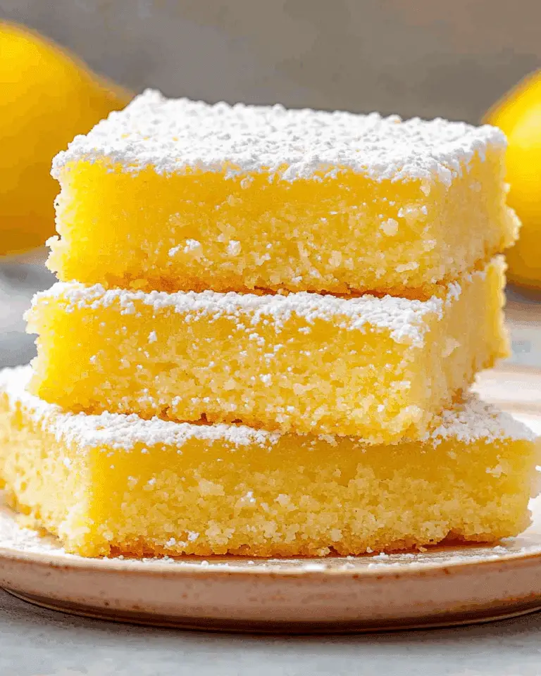 2 Ingredient Lemon Bars