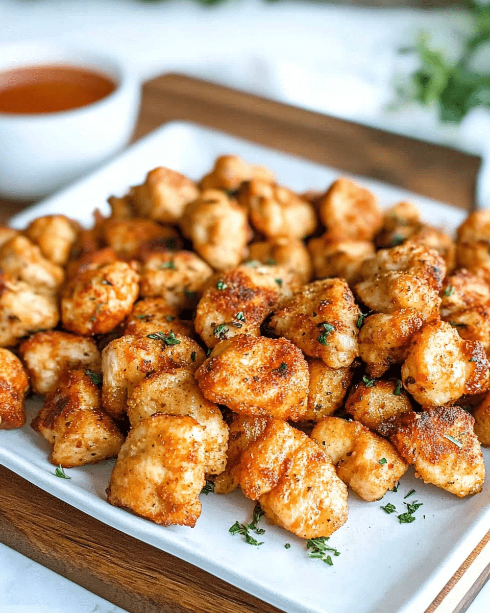 Air Fryer Chicken Bites
