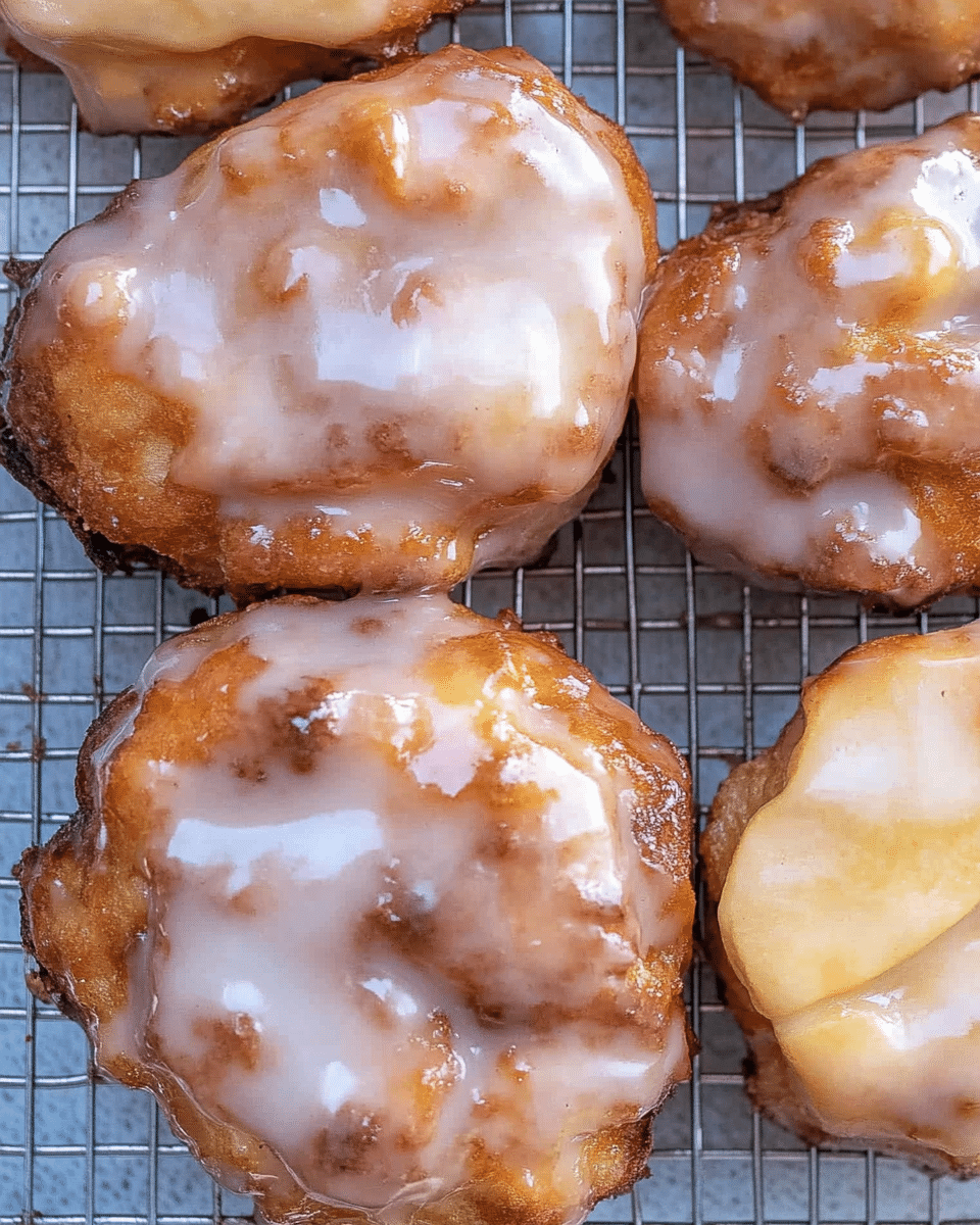 Air Fryer Apple Fritters