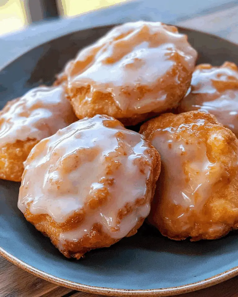 Air Fryer Apple Fritters
