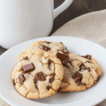 Almond Toffee Chocolate Chunk Cookies