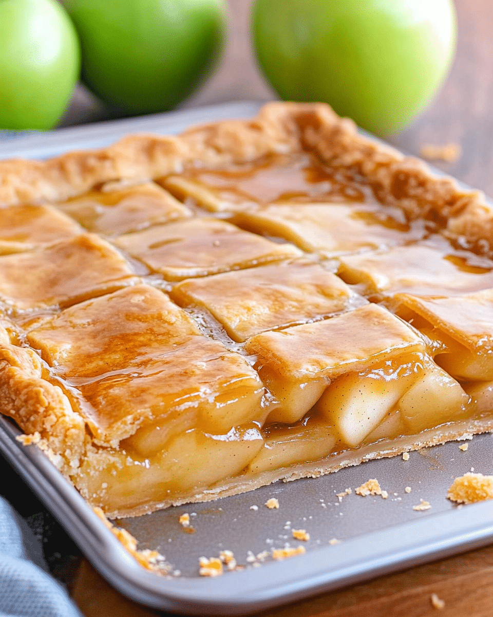 Apple Slab Pie