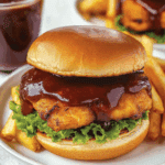 BBQ Chicken Burgers