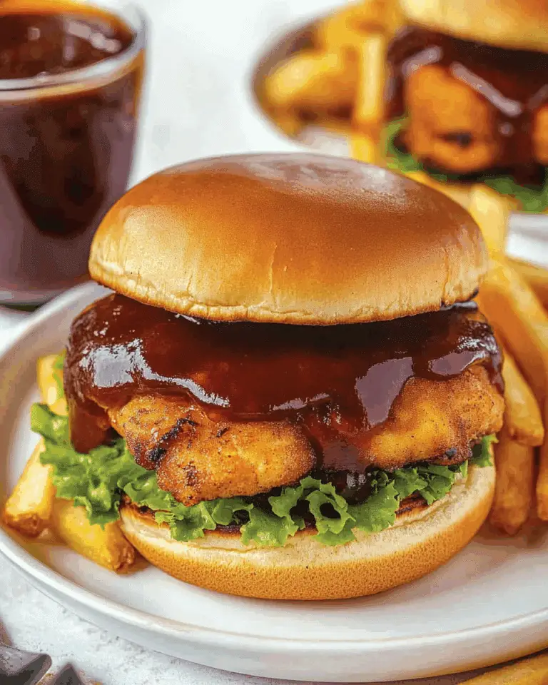 BBQ Chicken Burgers