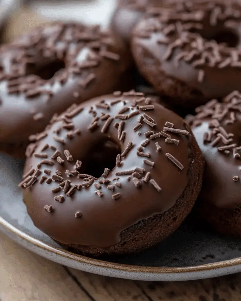 Baked Chocolate Donut
