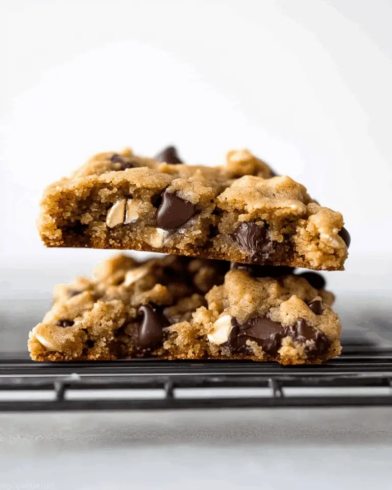 Peanut Butter Oatmeal Chocolate Chip Cookies