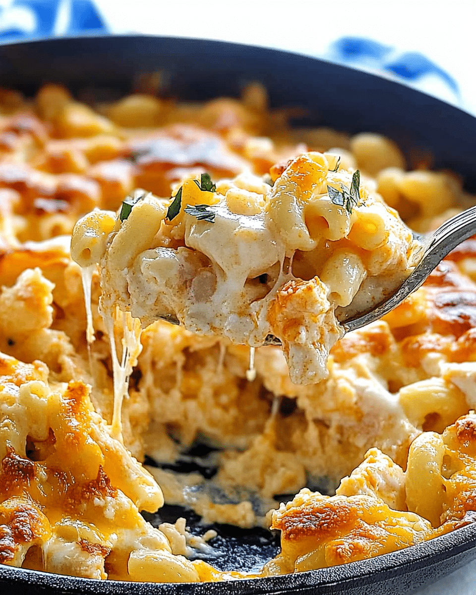 Buffalo Chicken Macaroni and Cheese