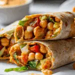 Buffalo Chickpea Wraps