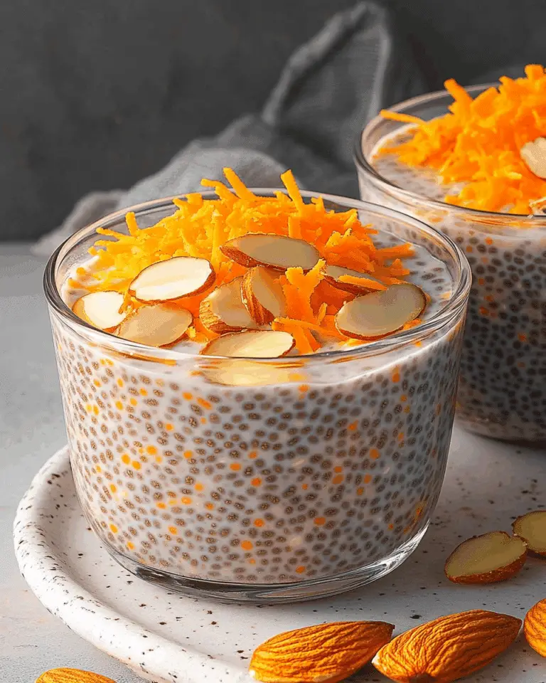 Carrot Cake Chia Pudding