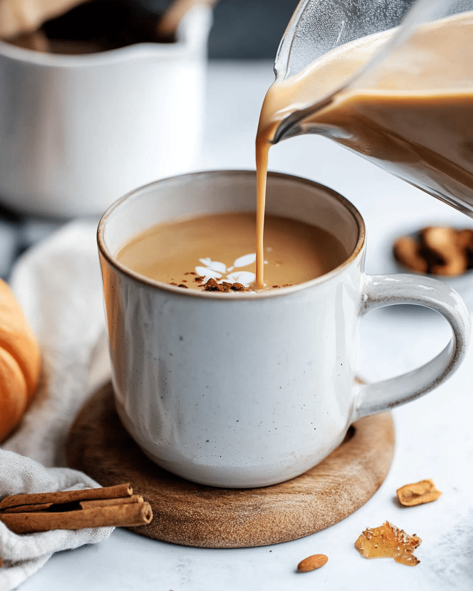 Cashew Pumpkin Spice Latte