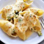 Chicken Alfredo Stuffed Shells