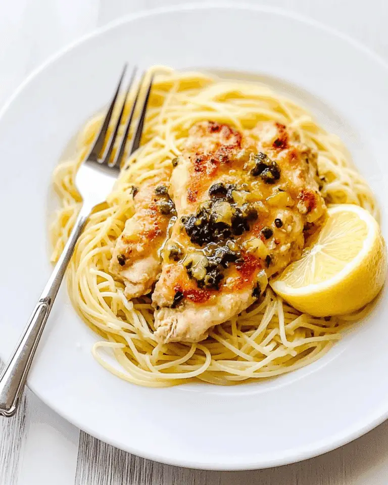 Chicken Piccata Pasta