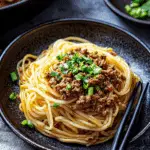 Chili Oil Ground Beef Noodles