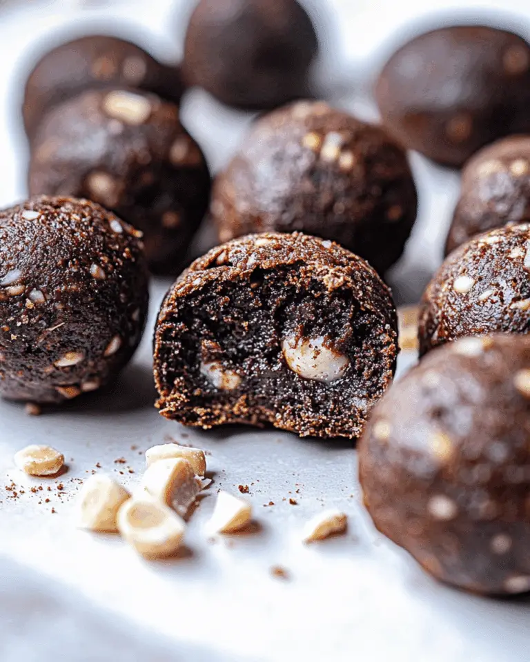 Chocolate Brownie Energy Balls