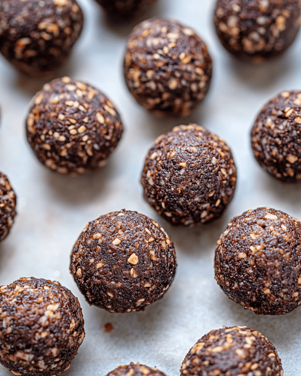 Chocolate Brownie Energy Balls
