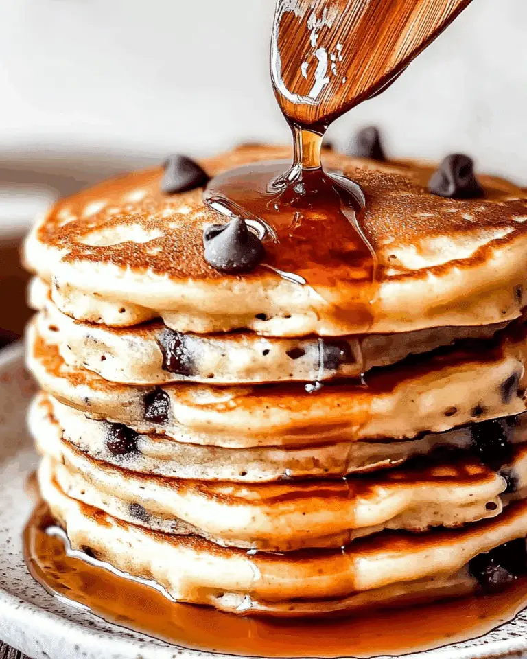 Chocolate Chip Pancakes