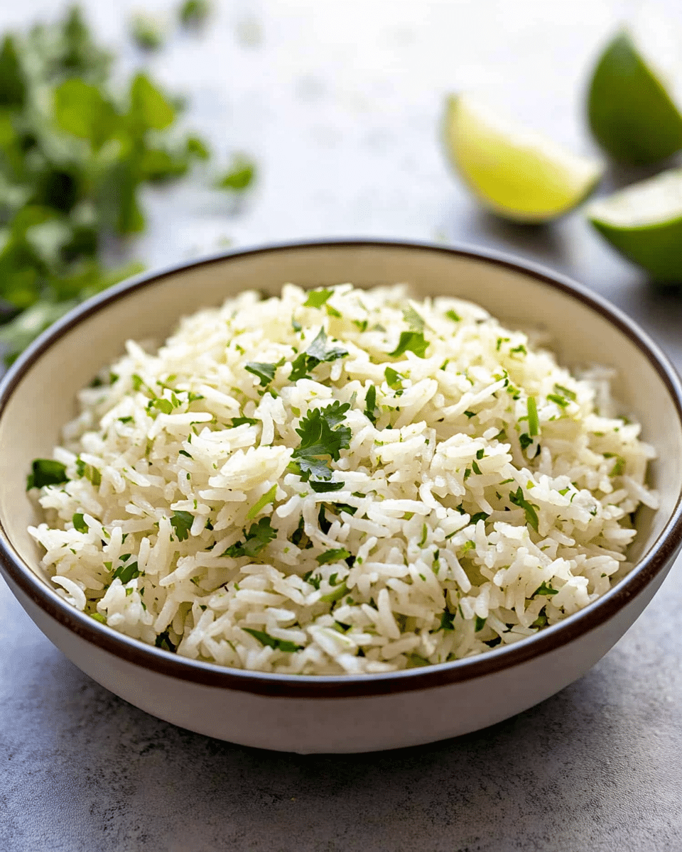 Cilantro Lime Rice