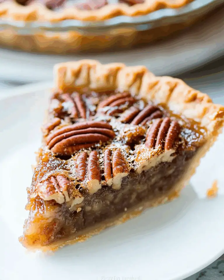 Classic Pecan Pie Recipe