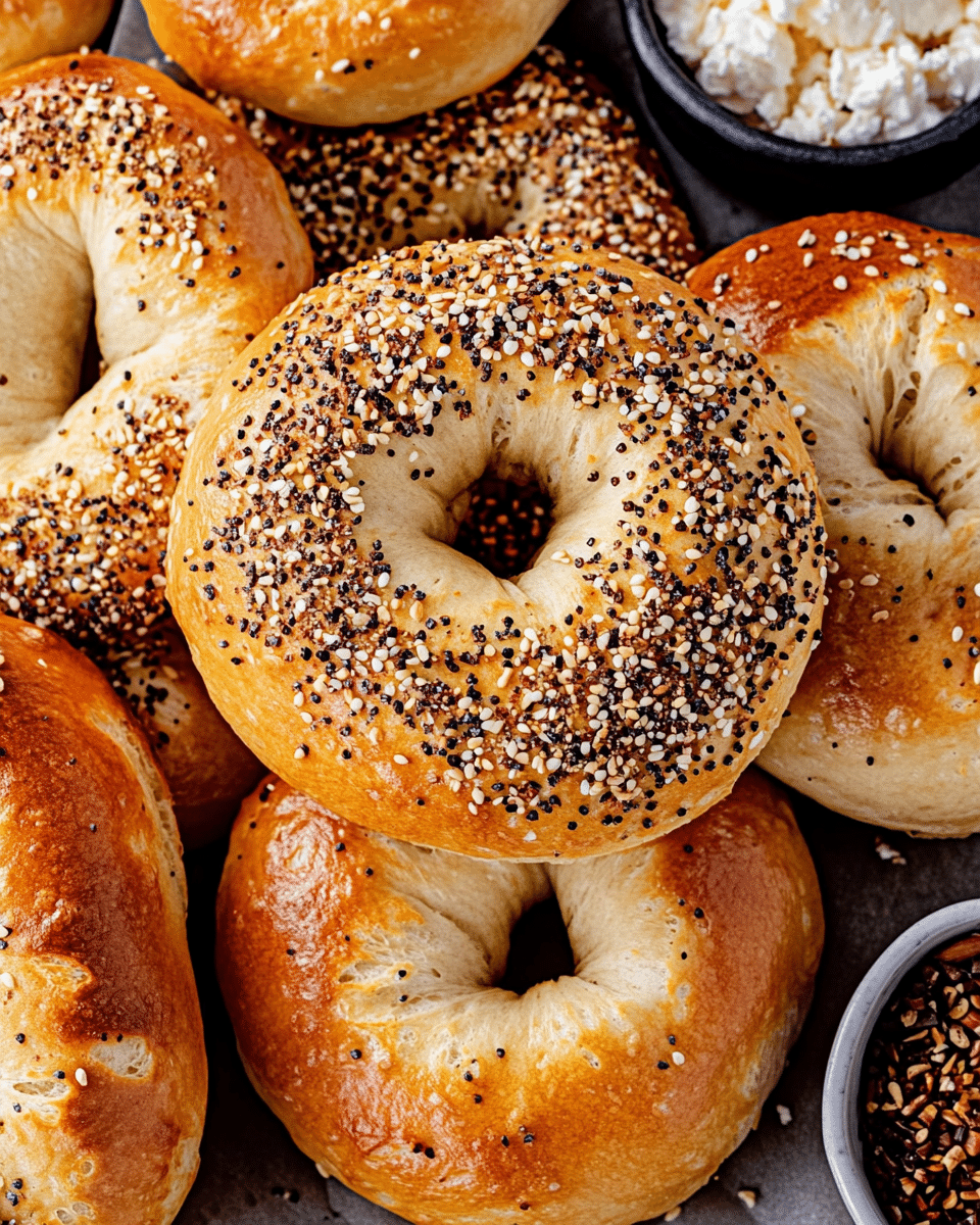 Cottage Cheese Protein Bagel