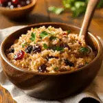 Cranberry Rice Pilaf For Two