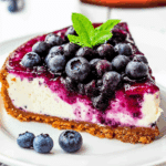 Creamy Blueberry Cheesecake