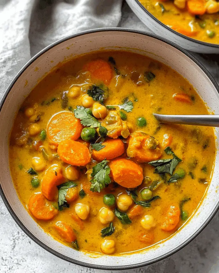 Creamy Chickpea and Carrot Curry