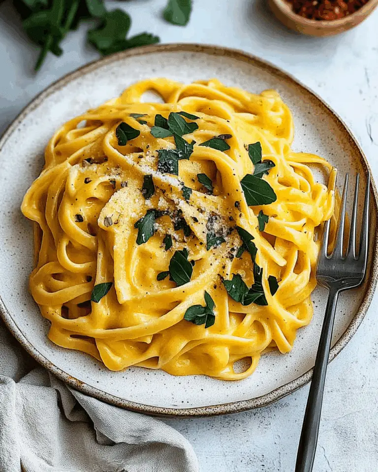 Creamy Pumpkin Pasta