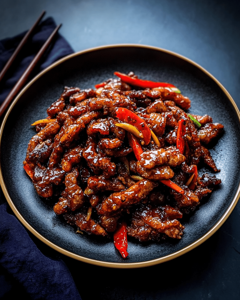 Crispy Chilli Beef