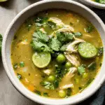 Crockpot Chicken Tomatillo Soup
