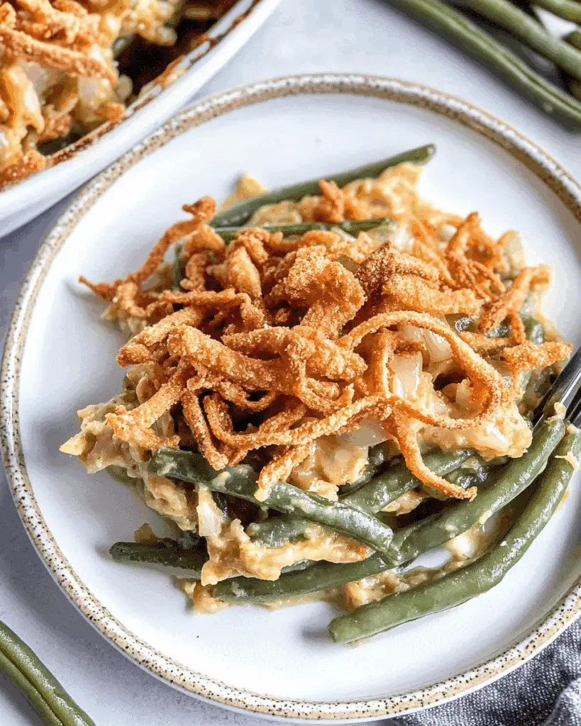Dairy-Free Green Bean Casserole