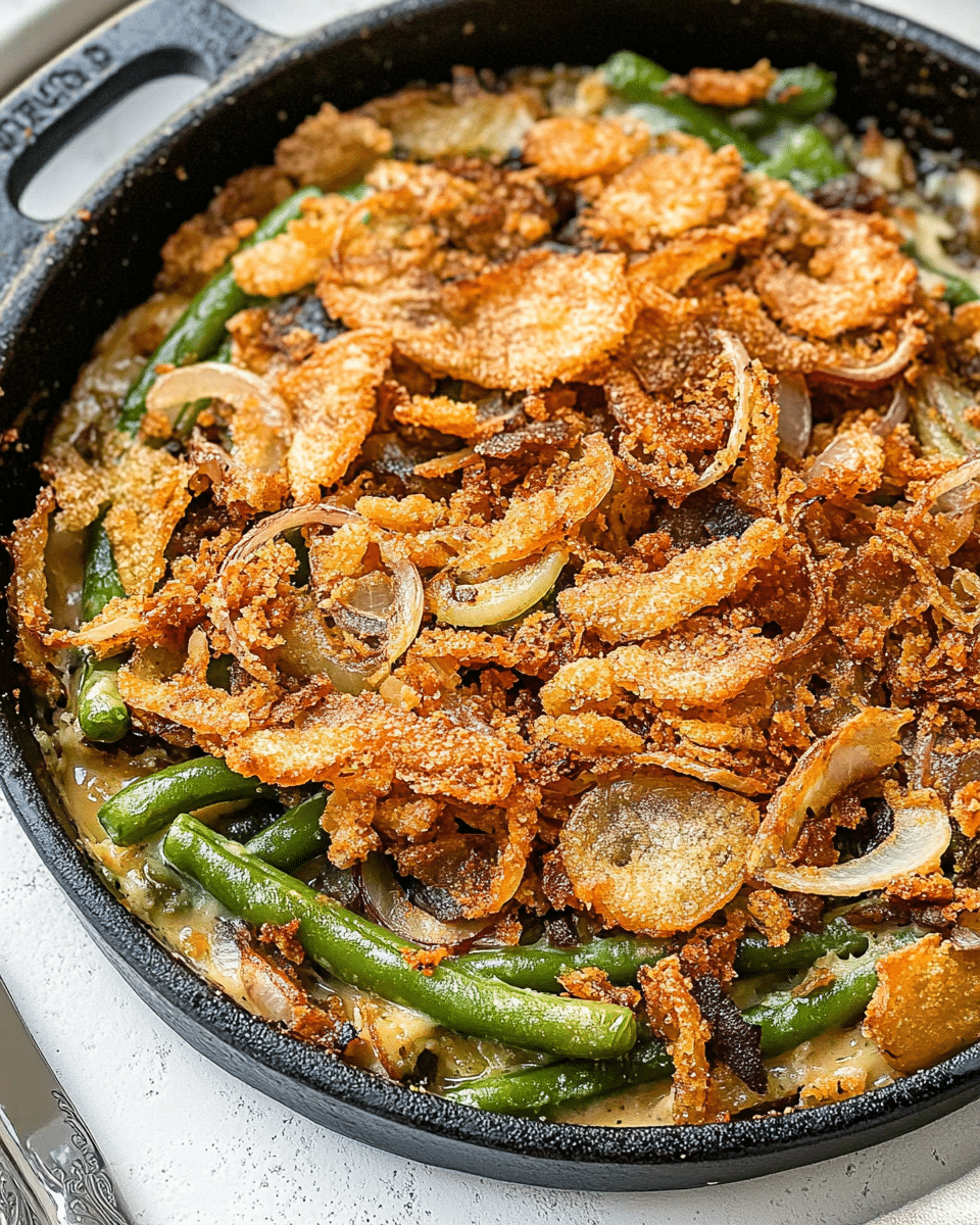 Dairy-Free Green Bean Casserole