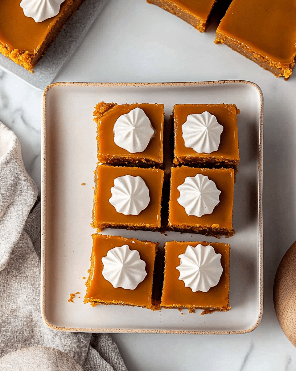 Dulce de Leche Pumpkin Bars