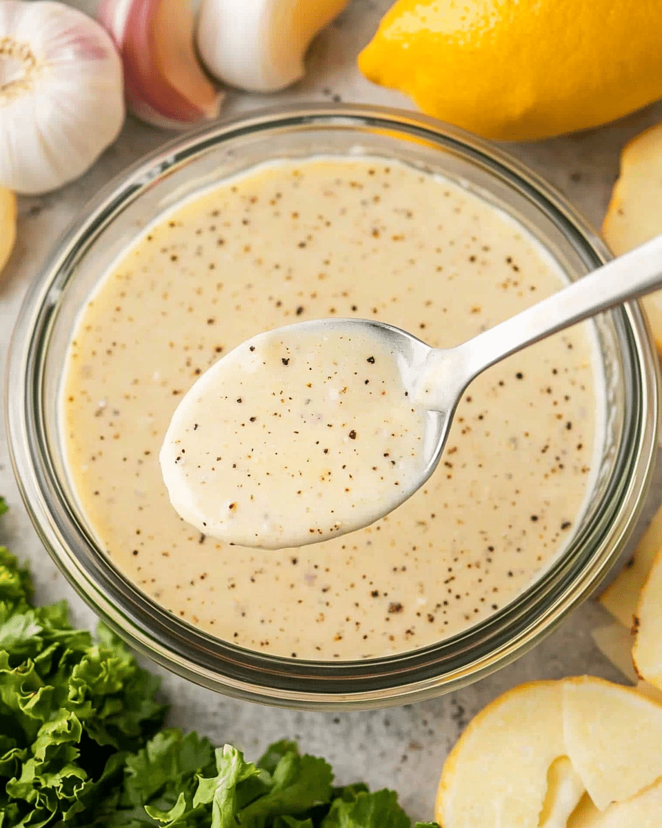 Easy Garlic Dressing