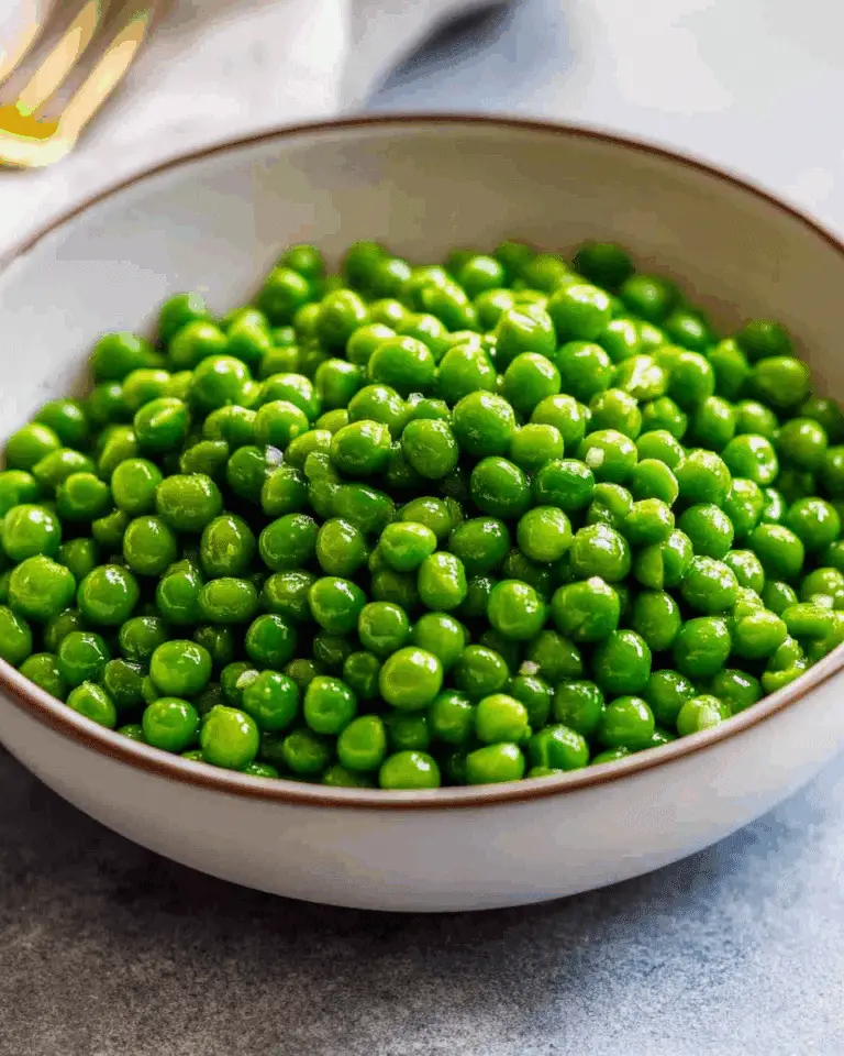 Garlic Buttered Peas