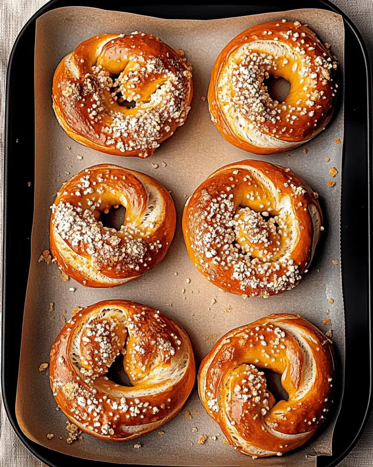 German-style Soft Pretzels