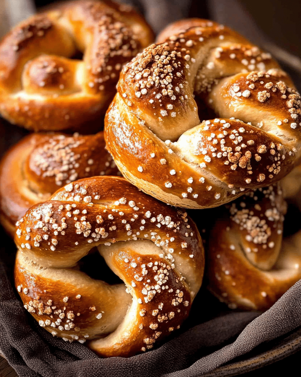 German-style Soft Pretzels