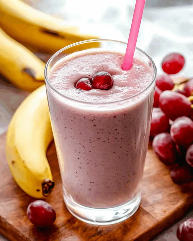 Easy Grape Smoothie