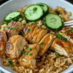 Hibachi Chicken and Rice Bake