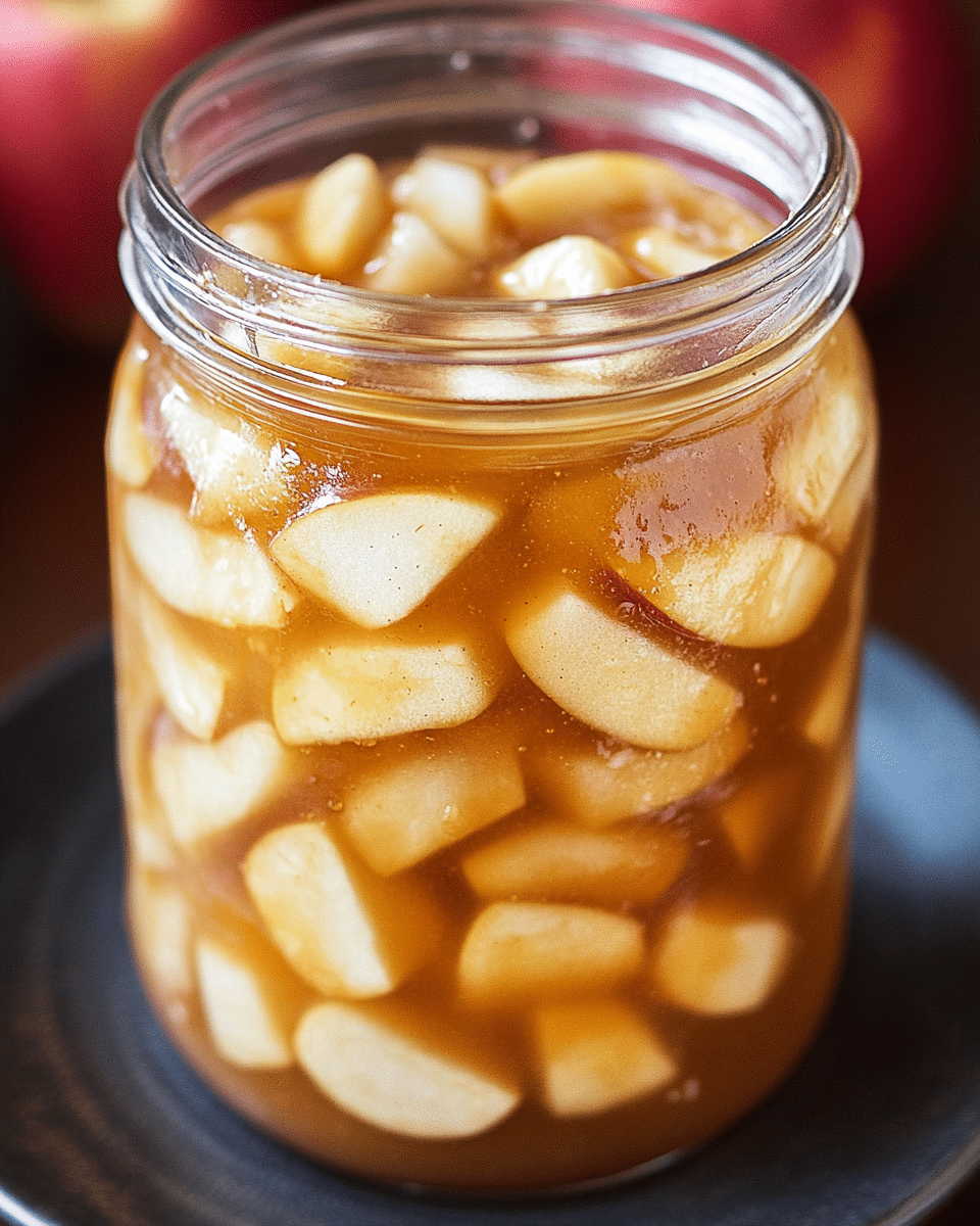 Homemade Apple Pie Filling
