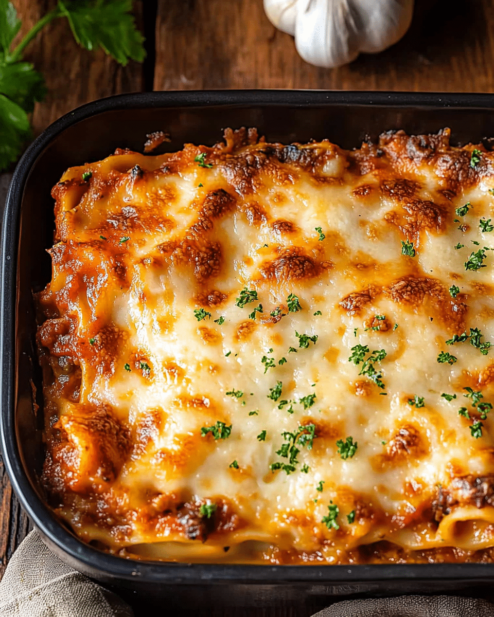 Homemade Lasagna with Bechamel