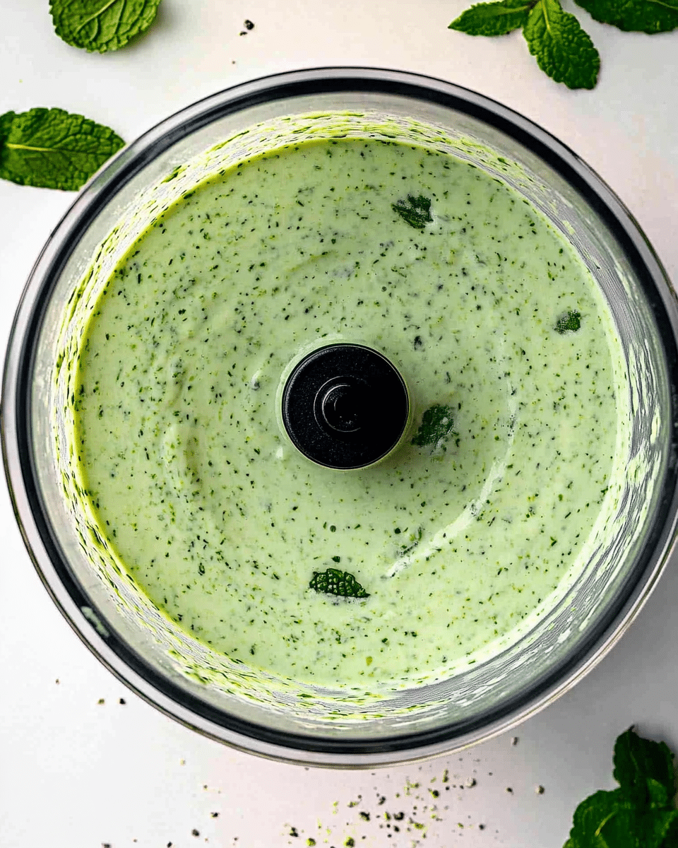 Indian Mint Yogurt Sauce