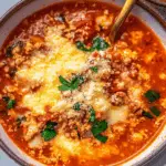 Keto Lasagna Soup