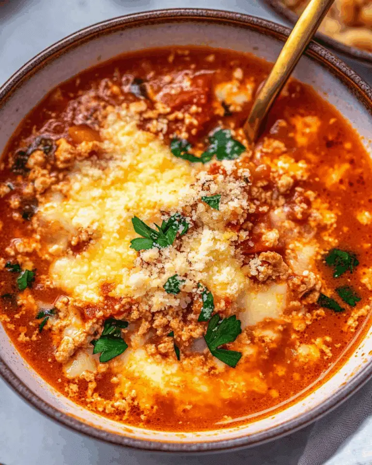 Keto Lasagna Soup