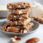 Keto Pecan Chewy Bars